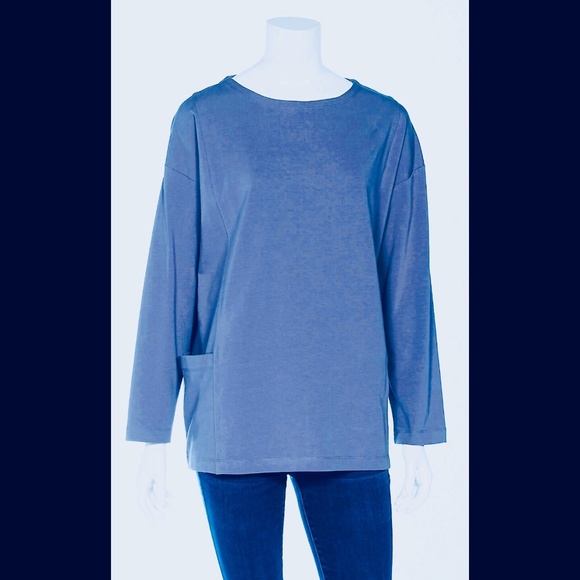 🌟DKR Long Sleeve Bateau Neck Top - Picture 1 of 6